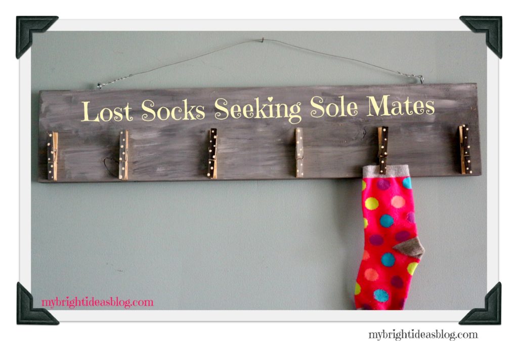 Lost Sock Laundry Sign Lost socks seeking sole mates mybrightideasblog.com