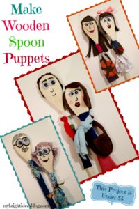 Super Cute Wooden Spoon Puppets! Easy craft project and great to travel with! mybrightideasblog.com