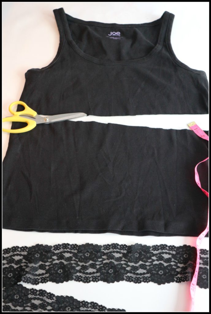 Add inches to the length of your short tops with a lace extender. Worn around your waist with an elastic waistline. This blog will show you how to make it! mybrightideasblog.com
