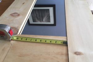 Diy How to Make a Wide Wood Mirror Frame for an Inexpensive Mirror. mybrightideasblog.com