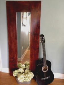 Diy How to Make a Wide Wood Mirror Frame for an Inexpensive Mirror. mybrightideasblog.com