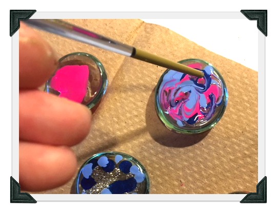 Make Glass Stone Gems into Gorgeous Magnets - My Bright Ideas