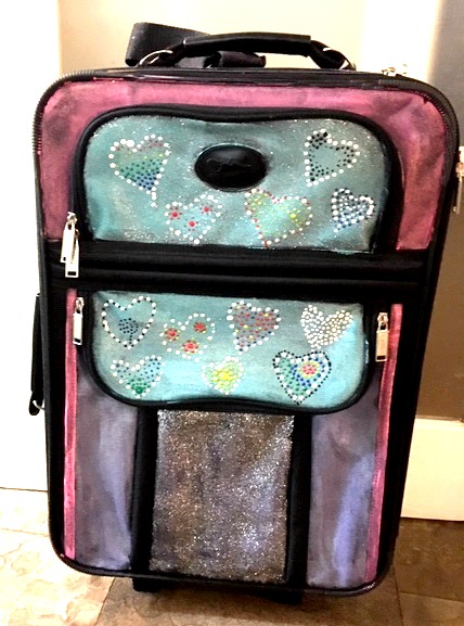 Hand painted luggage  Painted suitcase, Crafty projects, Creative