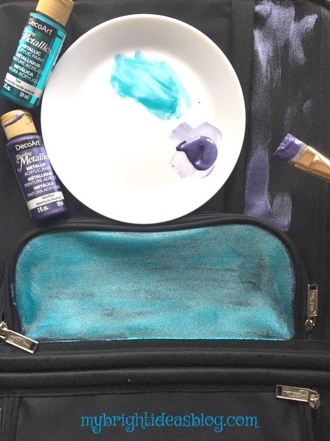Painting Luggage With Acrylics - FeltMagnet