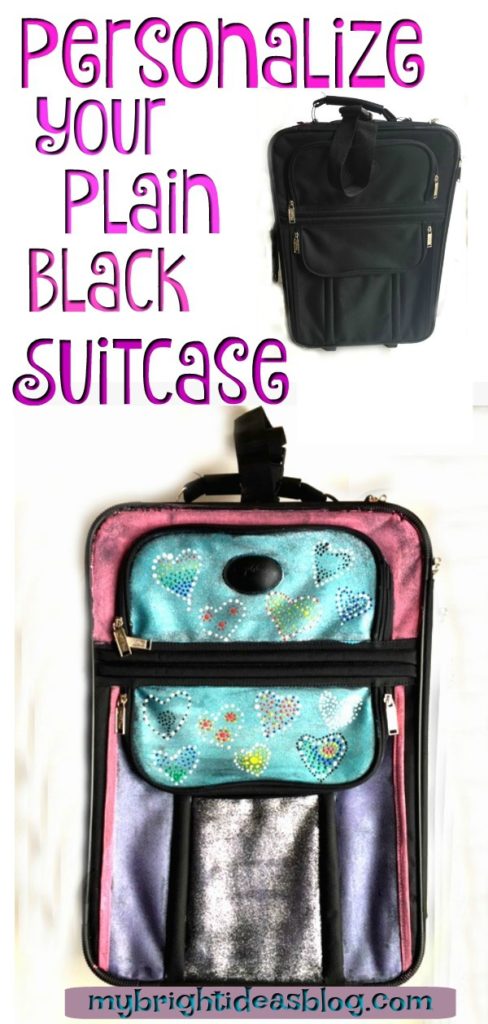 Personalize Your Suitcase or Craft Bag with Paint - My Bright Ideas