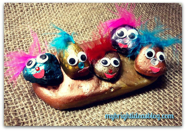 Fun Kids Craft! Make a Pet Rock! mybrightideasblog.com