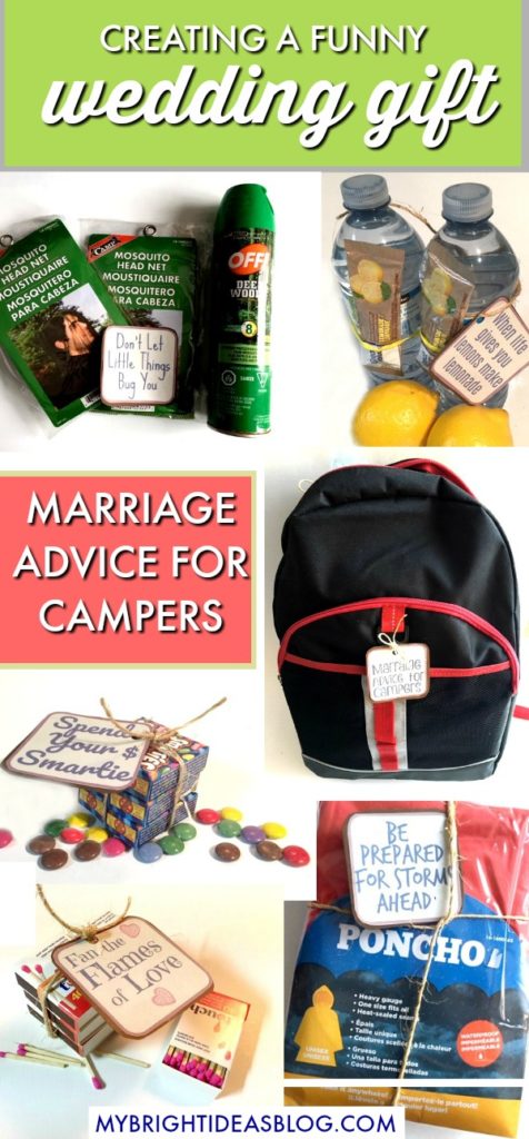 Funny Wedding Gift - Marriage Survival Kit! - My Bright Ideas