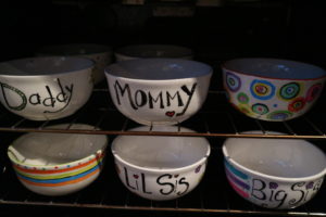 Painted Ceramic Bowls - Paint Your Own Dishes Your Way! - My Bright Ideas