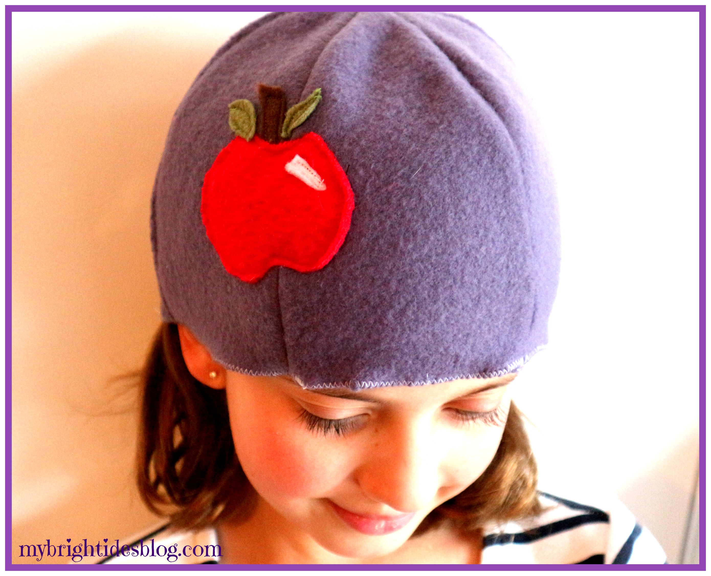 Sew An Easy Fleece Hat My Bright Ideas